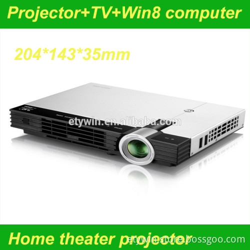 Projector with Win8 system computer, mini projector